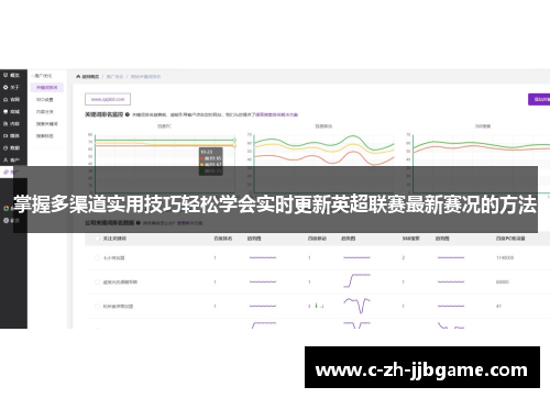 掌握多渠道实用技巧轻松学会实时更新英超联赛最新赛况的方法 掌握多渠道实用技巧轻松学会实时更新英超联赛最新赛况的方法